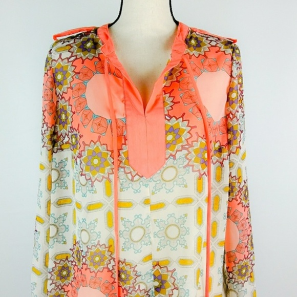 Sapphire Silhouette Tops - 🌟HOST PICK🌟 🦋NWOT SAPPHIRE SILHOU Multicolor Blouse